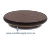  Candela Metro Lids - Dark Walnut - X-Large by Candle Supply sold by Candle Supply