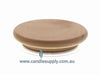  Candela Metro Lids - Natural Beech - Large by Candle Supply sold by Candle Supply