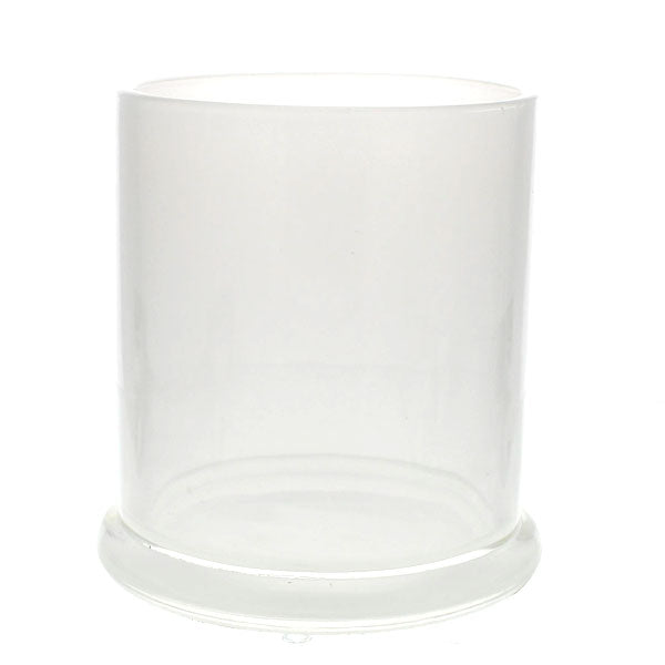 Candela Metro Jars - Opaque White - No Lid - X-Large