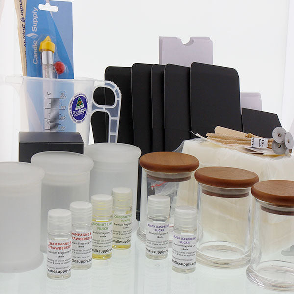 Candle Starter Kit 6 Medium Metro Gifts Pack Candle Supply