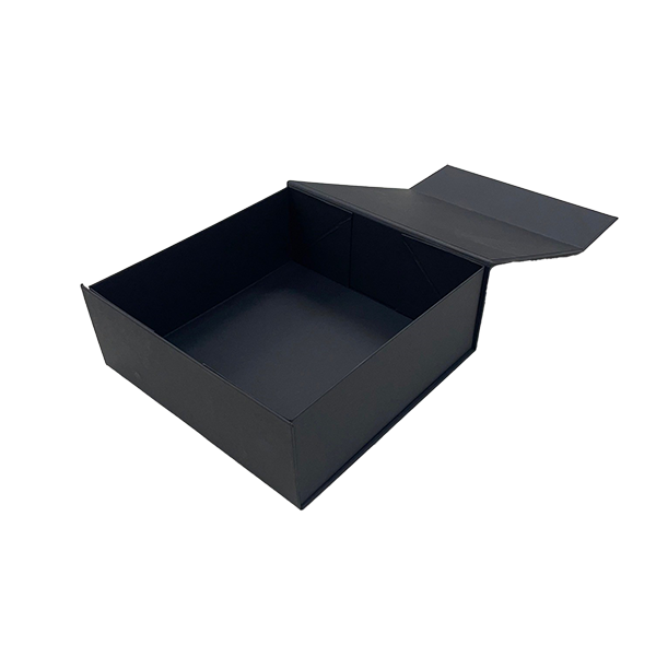 Hamper Gift Box – Small Square 260mm x 260mm – Matt Black