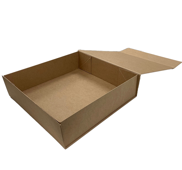 Hamper Gift Box – Large Square 369mm x 369mm – Kraft