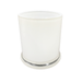  Candela Metro Jars - Opaque White - No Lid - Large by Candle Supply sold by Candle Supply
