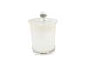 Candela Metro Jars - Opaque White-Knob Lid- Small