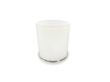 Candela Metro Jars - Opaque White - No Lid - Small