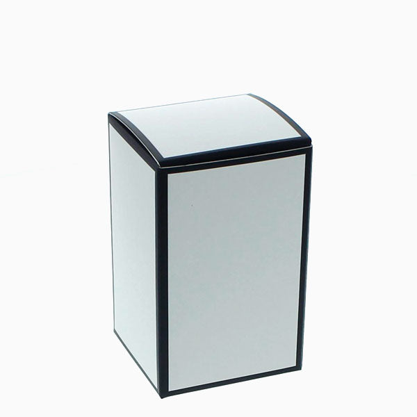 Candela Metro - KNOB Lid - Gift Box - Small - WHITE/BLACK