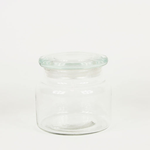 Apothecary Jars - Clear Glass - Medium Squat