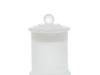 Candela Metro Jars - Frosted Glass - Knob Lid - Small