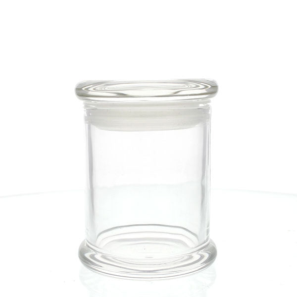  Candela Metro Jars - Clear Glass - Flat Lid - Medium by Candle Supply sold by Candle Supply