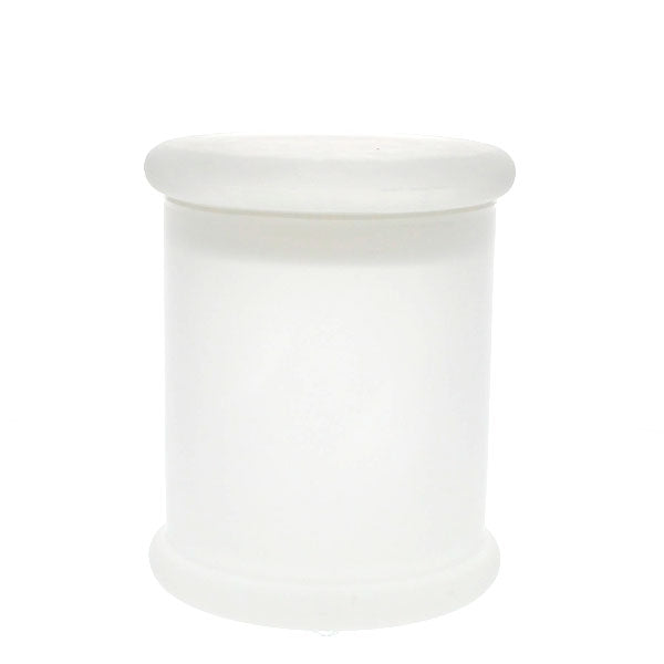  Candela Metro Jars - Frosted Glass - Flat Lid - Large by Candle Supply sold by Candle Supply