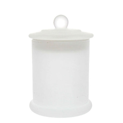  Candela Metro Jars - Frosted Glass - Knob Lid - Large by Candle Supply sold by Candle Supply