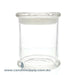  Candela Metro Jars - Clear Glass - Flat Lid - X-Large by Candle Supply sold by Candle Supply