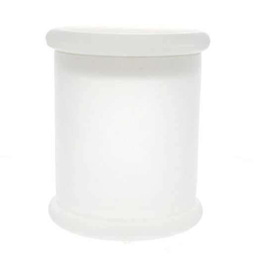  Candela Metro Jars - Frosted Glass - Flat Lid - X-Large by Candle Supply sold by Candle Supply