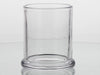 Candela Metro Jars - Clear Glass - No Lid - Small