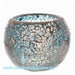 Mosaic - Soft Blue & Pink Crackle - Large