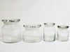 Apothecary Jars - Clear Glass - Medium Squat