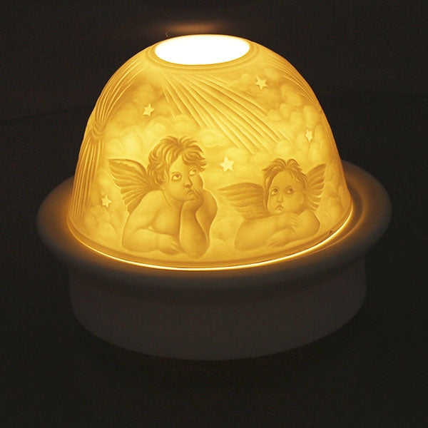 Luminous Mary - White Porcelain LED Night Light