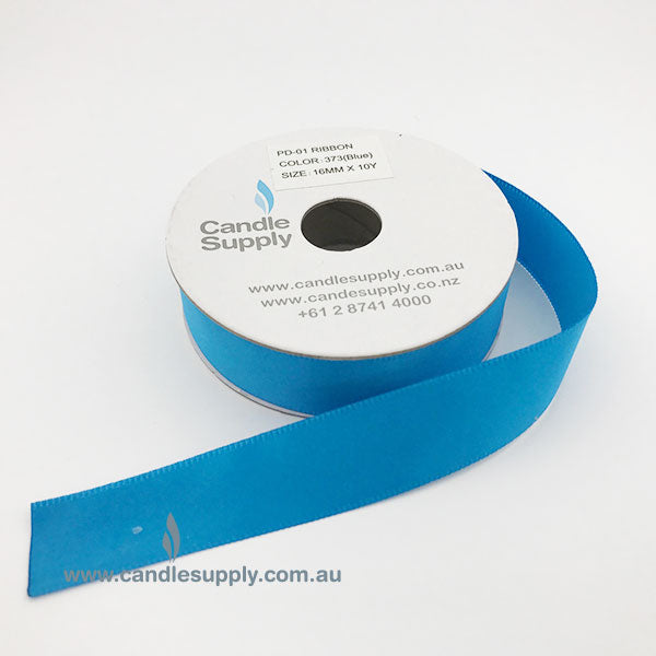Satin Ribbon Double Faced - 16mm Wide - Dress Blue