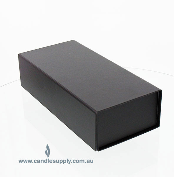 Candela Trio Gift Box - Small Metro - Flat Lid – BLACK