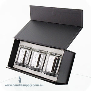 Buy Candela Trio Gift Box - Small Metro - Flat Lid – BLACK Online ...
