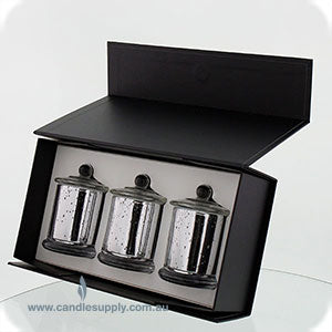 Buy Candela Trio Gift Box - Small Metro - KNOB Lid – BLACK Online ...