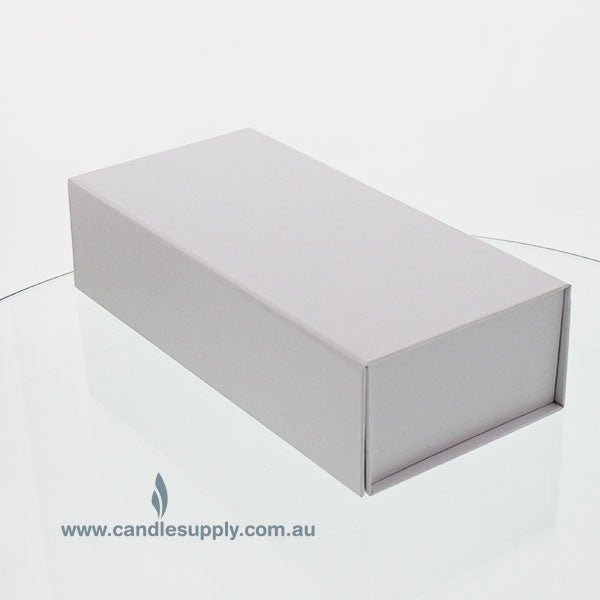 Candela Trio Gift Box - Small Metro - Flat Lid – WHITE