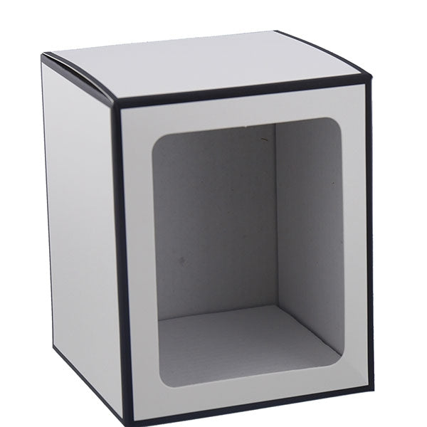 Candela Tumbler - Gift Box - X-Large - WHITE/BLACK - WINDOW