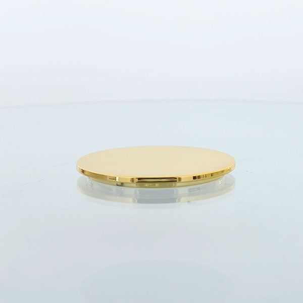 Candela Tumbler Lids - Electroplated Plastic Gold  - Small